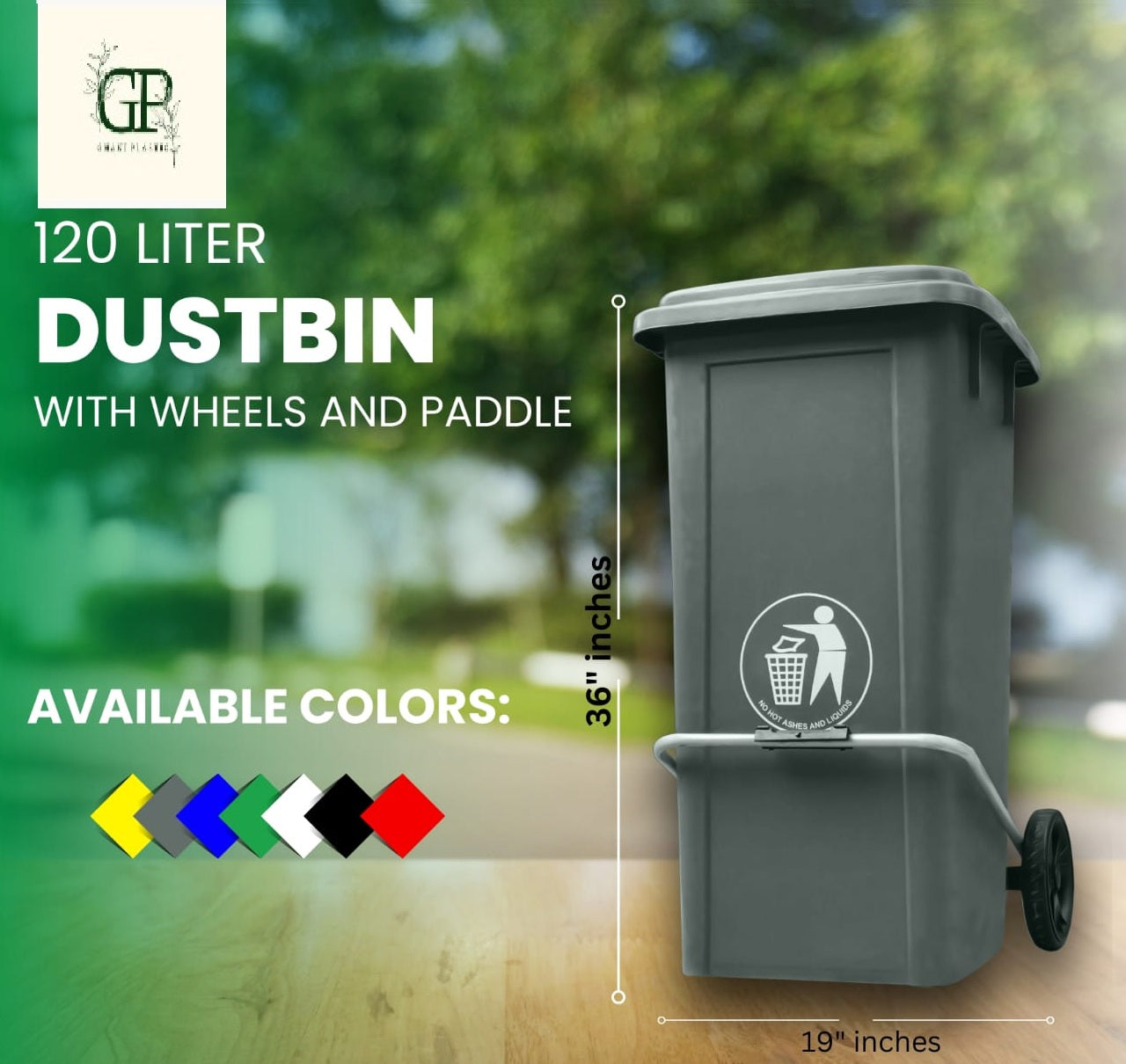 120Ltr Dustbin