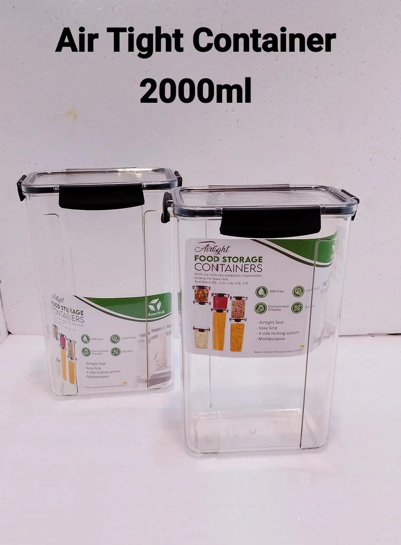 Pack Of 2 Air Tight Container