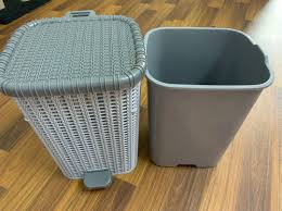 Knit Knot Peddal Dustbin With Inner Bucket